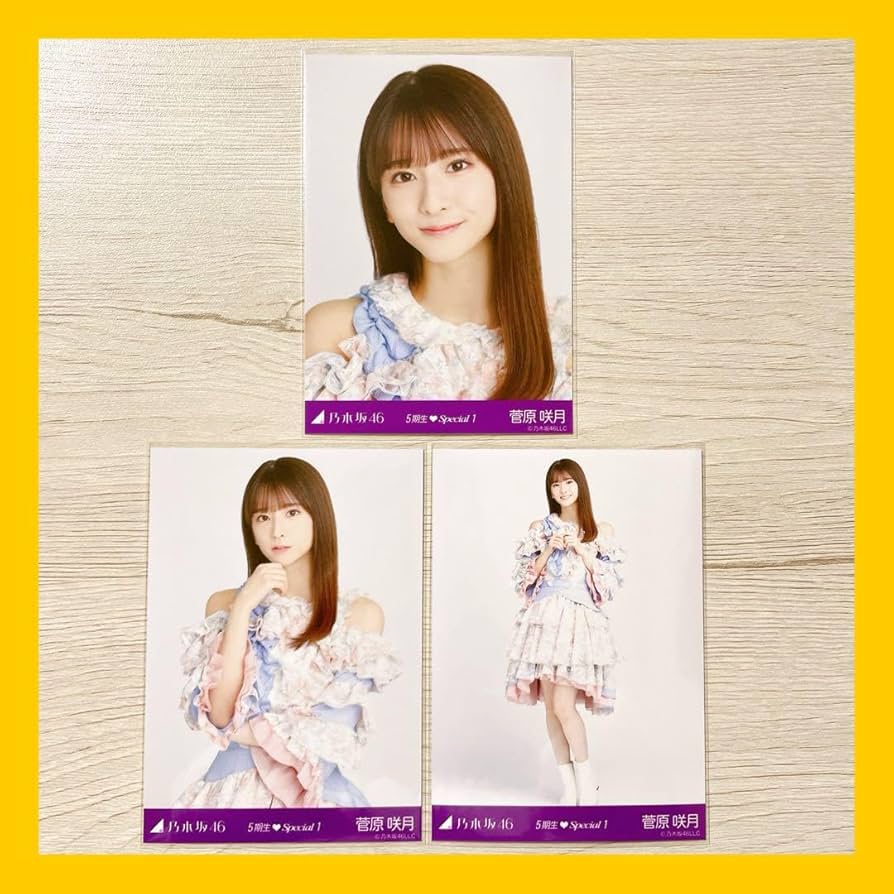 乃木坂46 菅原咲月 2024年月間ランダム 生写真 コンプ 37種 まとめ売り