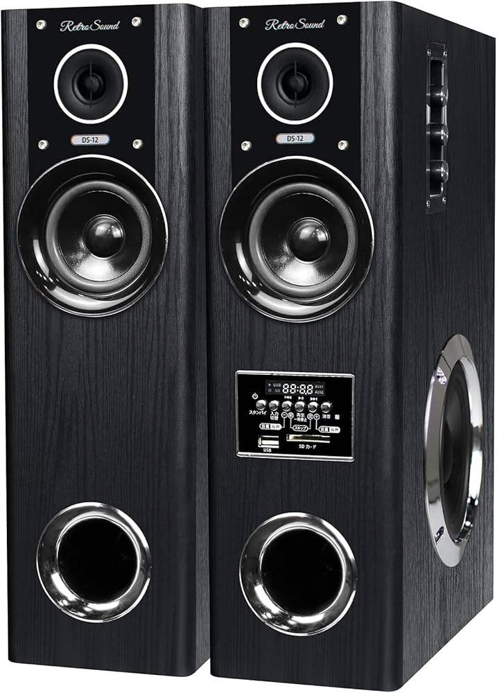 レトロ 巨大 スピーカー 2個