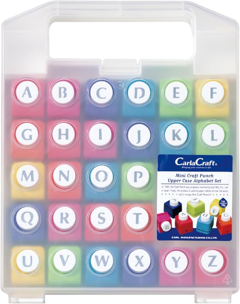 Amazon | カール事務器(CARL) クラフトパンチ アルファベット大文字