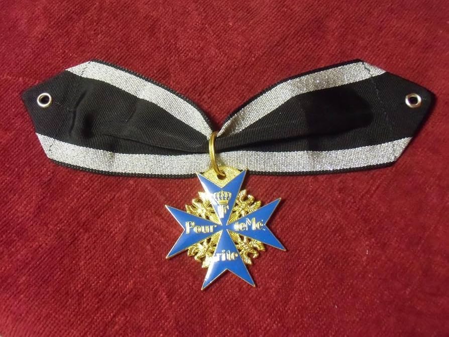 W帝政ドイツ軍/プロイセン王国＊5連ミニチュア襟ボタン穴チェーン