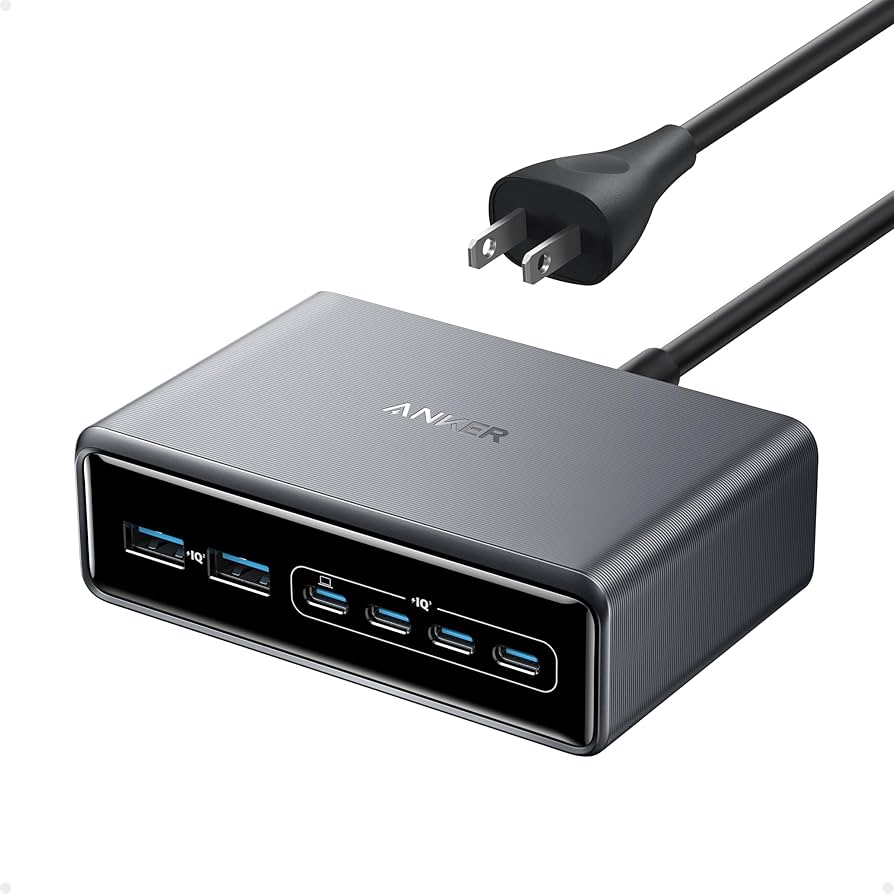 Amazon.com: Anker Prime Charging Station, 200W 6-Port GaN Desktop