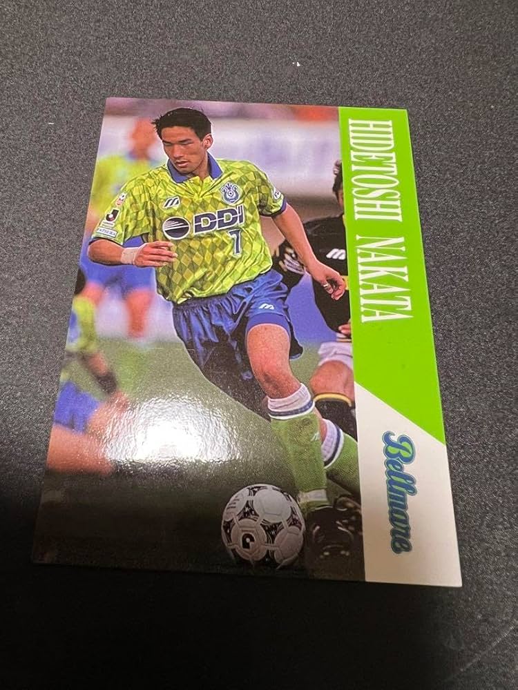 Amazon.co.jp: レア 中田英寿 Jリーグカード ベルマーレ平塚 ローマ