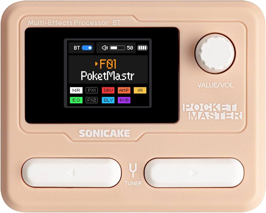 Amazon.com: SONICAKE Pocket Master-Portable Multi Effects Pedal