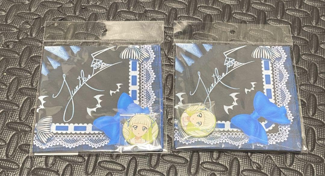 アイカツ 藤堂ユリカ ユリカ様 缶バッジ メモリアルハンカチ アイカツ