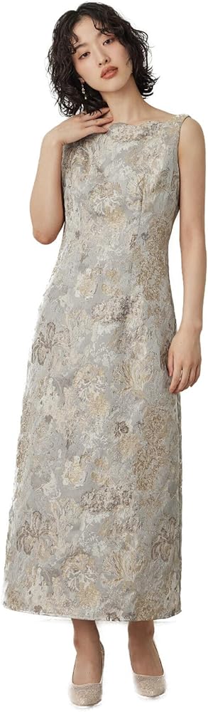 Amazon.co.jp: [niana] ワンダリングジャガードドレス パーティー