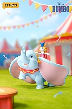 Amazon.co.jp: 52TOYS BLINDBOX ディズニー ダンボ Happy Times 8個入