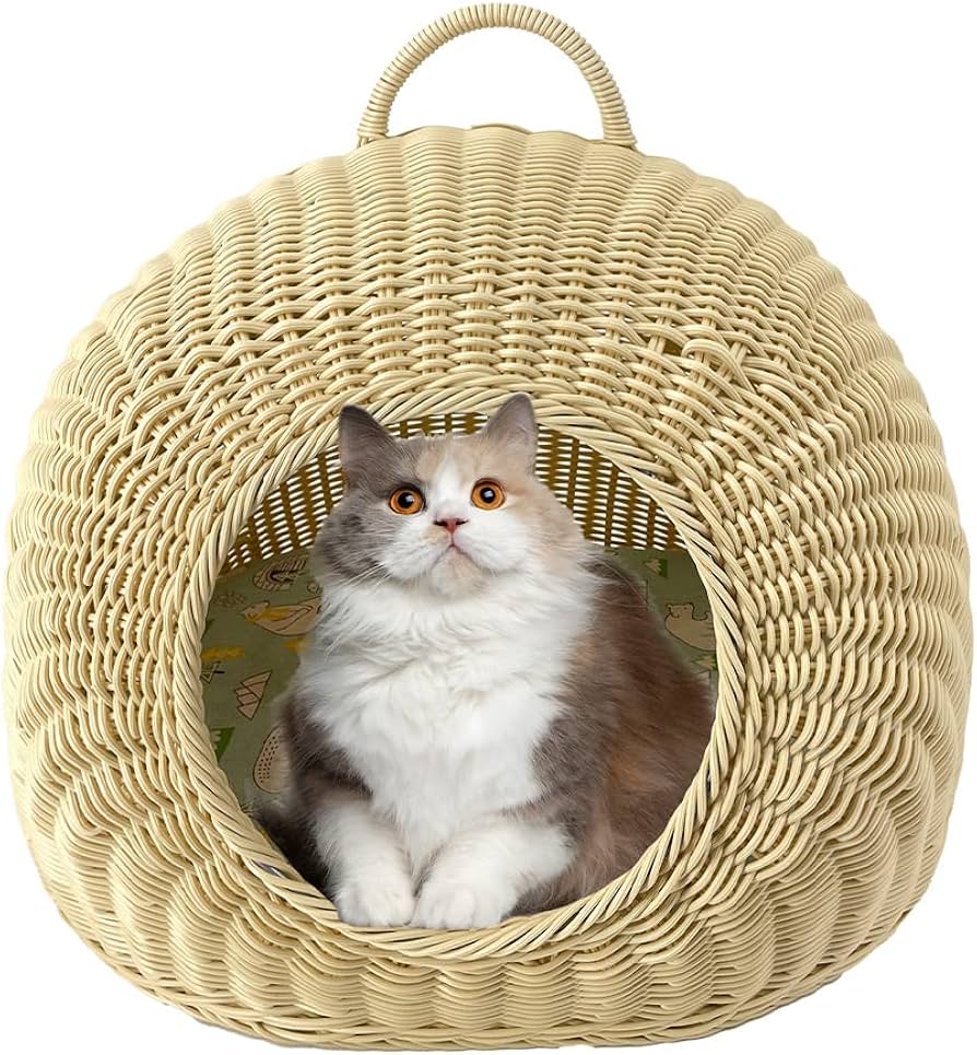 猫ちぐら ハンドメイド ねこちぐら 麻