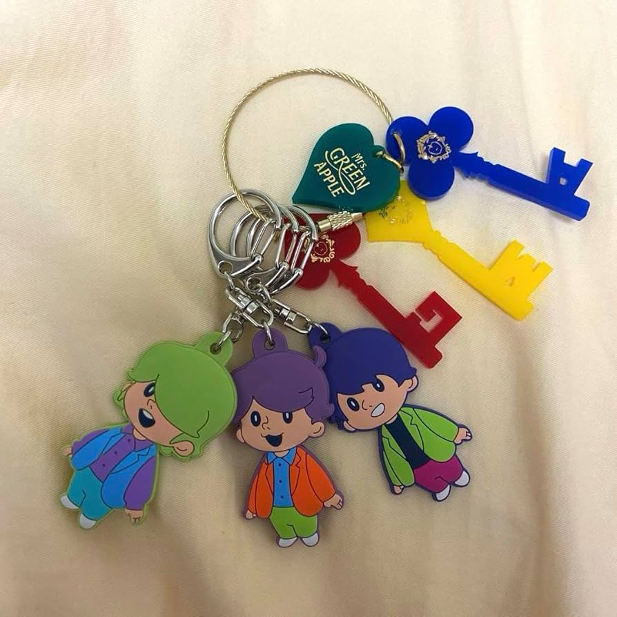 メルル ミセスグリーンアップル キーホルダー 未使用品 Mrs.GREENAPPLE