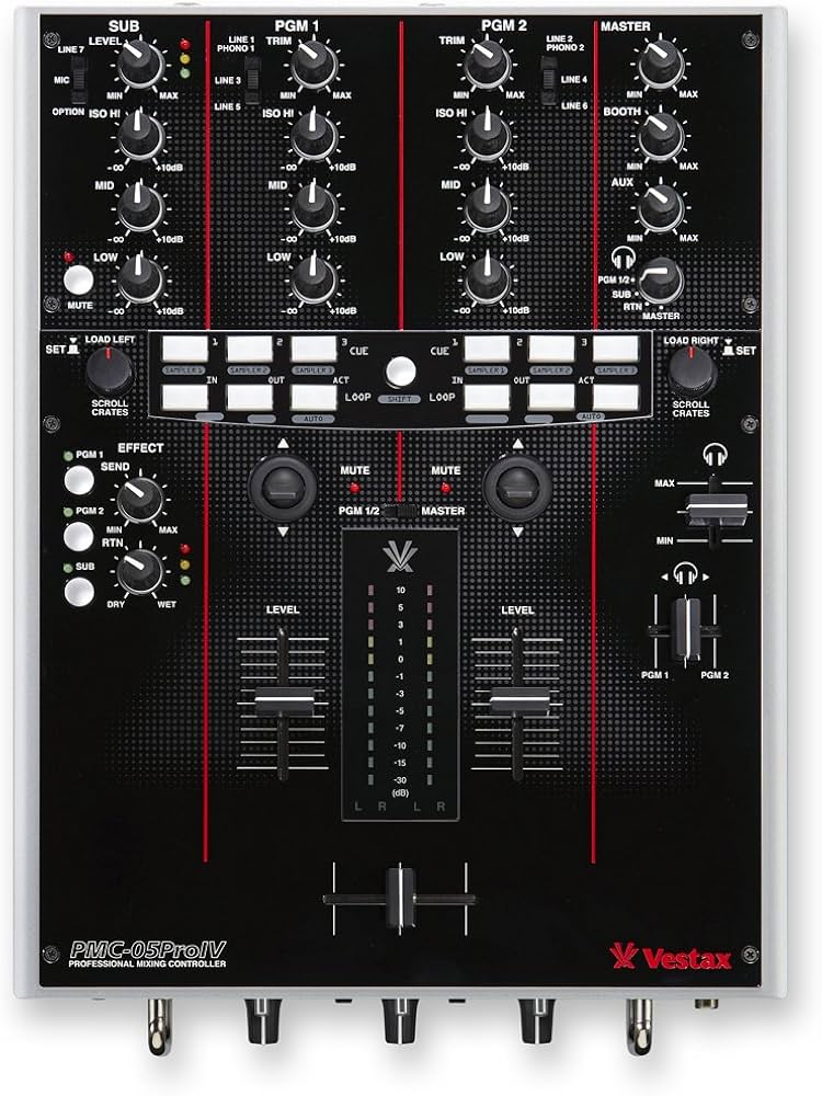 Vestax PMC-170A DJミキサー Vestax PMC-170A ミキサー Vestax PMC