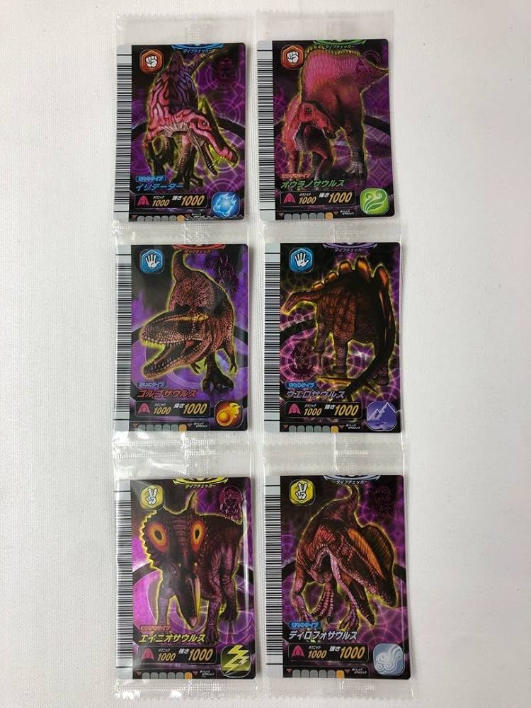 恐竜キング ディノテクター6種セット 恐竜キング ディノテクター6種