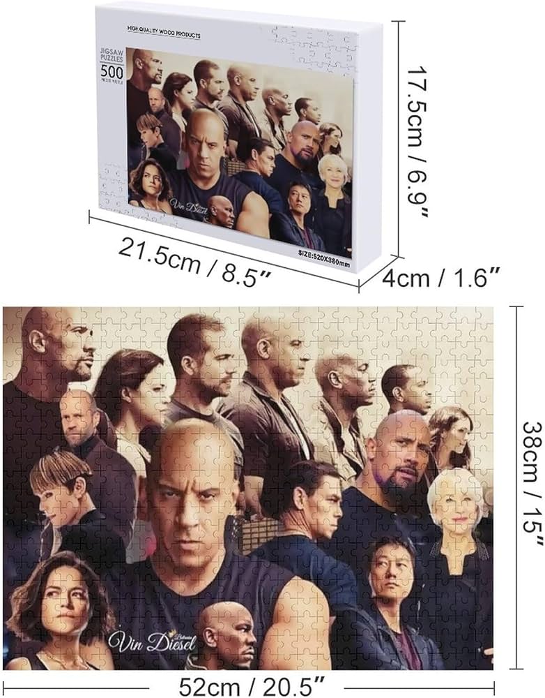 ワイルドスピード ジグソーパズル コンプリート全部セット 貴重