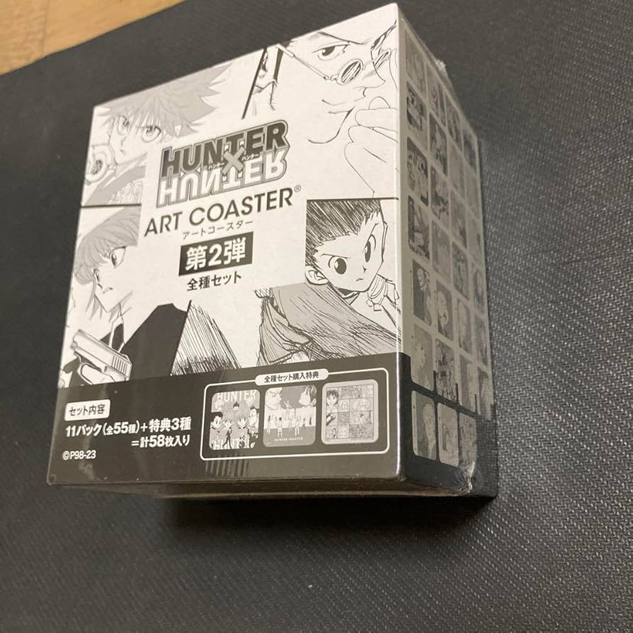 ハンターハンター アートコースター 未開封 4個 HUNTER×HUNTER