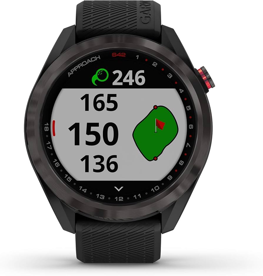 Amazon.com: Garmin Approach S42, GPS Golf Smartwatch, Lightweight
