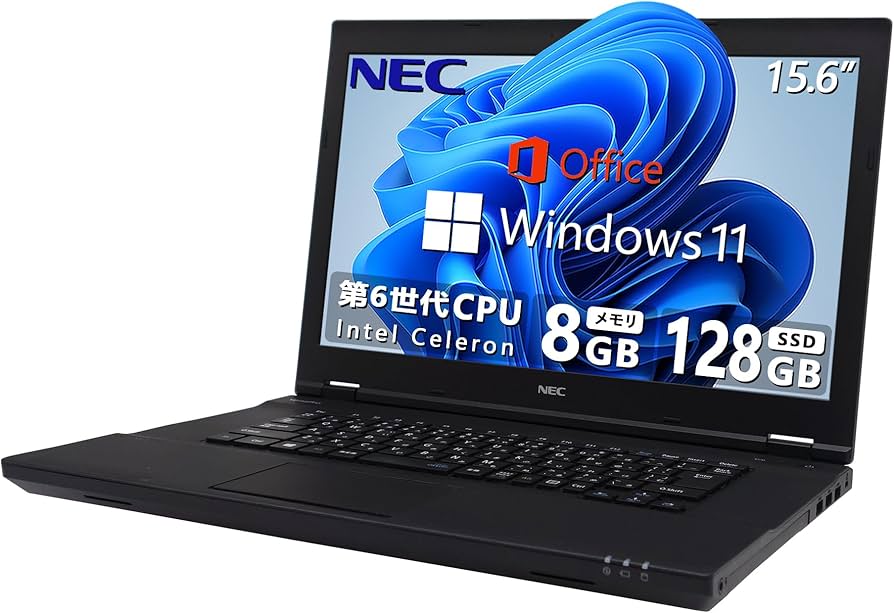 Amazon.co.jp: 【整備済み品】 NEC ノートパソコン/office搭載