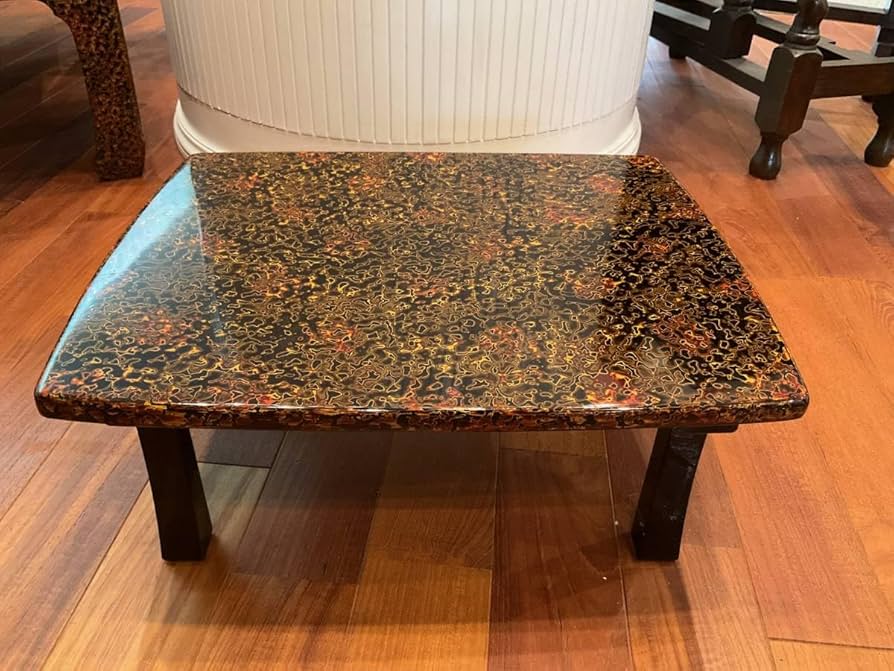 津軽塗 座卓 伝統工芸 和テーブル 昭和レトロ 津軽塗 座卓 伝統工芸 和