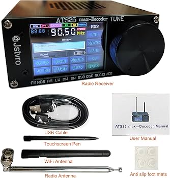 Amazon.com: Upgraded ATS25max DECODER Portable Shortwave Radio