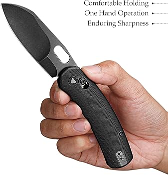 Amazon.com : TRIVISA Lamb-03B, Folding Pocket Knife for Men, EDC