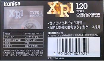 Amazon | カセットテープ Konica XR-1 120N 120分 | Minolta