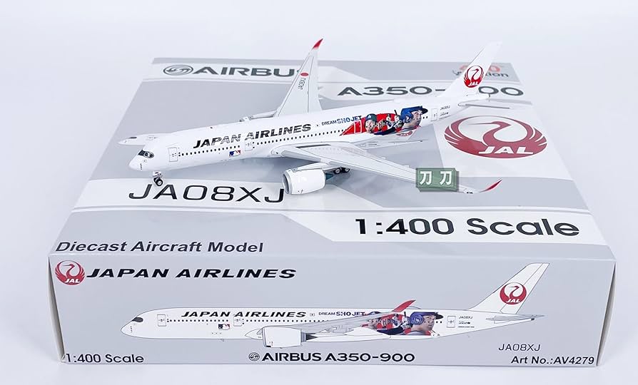 Amazon.co.jp: Aviation 1:400 JAPAN AIRLINES A350-900 JA08XJ av4279