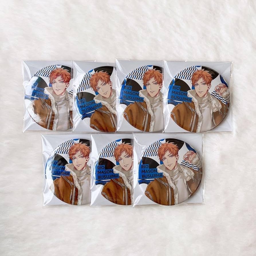 ヒプノシスマイク 毒島メイソン理鶯 EW04 缶バッジ ヒプノシスマイク