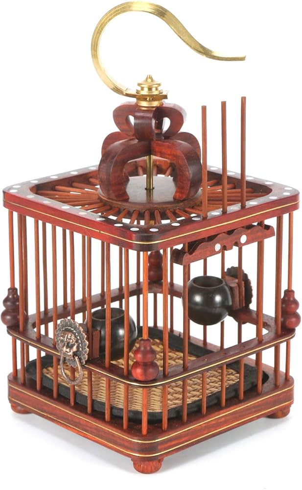 Amazon.co.jp: [華能] 虫かご ギスカゴ 角虫かご 木製 ハンドメイド