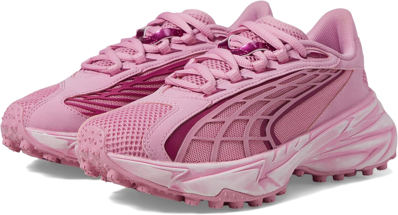 Amazon.com | Puma Unisex Spirex (Big Kid), Mauved Out/Magenta