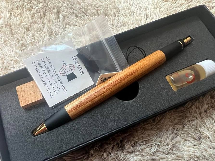 素敵な 野原工芸 Amazon.co.jp: 新型 ゴールド 欅 けやき シャープペン