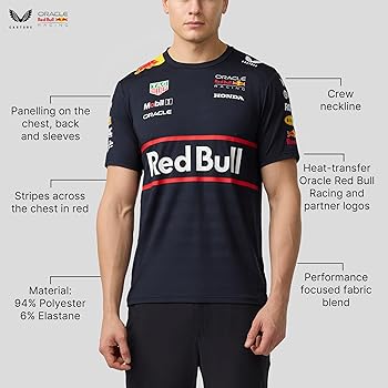 Amazon.com: Castore Red Bull Racing F1 Team Men's Set Up T-Shirt