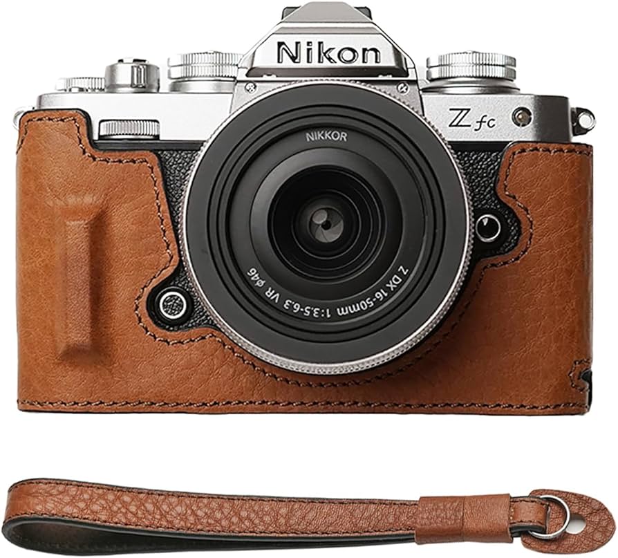 Amazon | NIKON Zfc Z FC用 ボディーハーフケース ボディケース