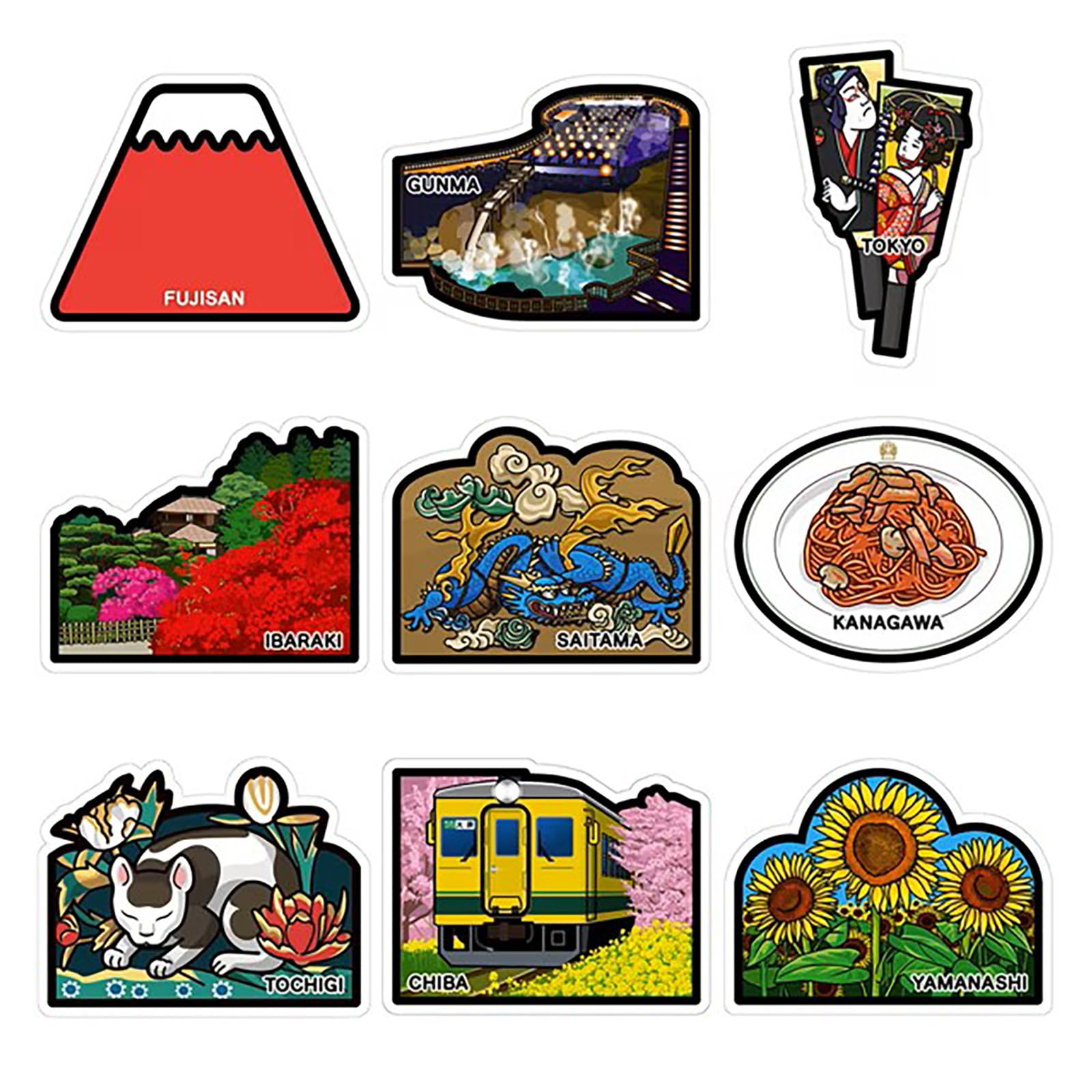 Amazon | ポストカード ご当地フォルムカード 第10弾 関東セット