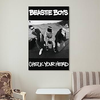 Amazon.com: BAMKUCY Beastie Boys Poster Vintage Music Style
