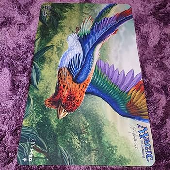 Amazon | 《極楽鳥》 Edward P.Beard Jr.サイン入りプレイマット