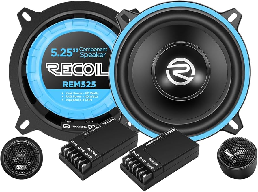 Amazon.com: RECOIL REM525 Echo Series 5.25-Inch Car Audio