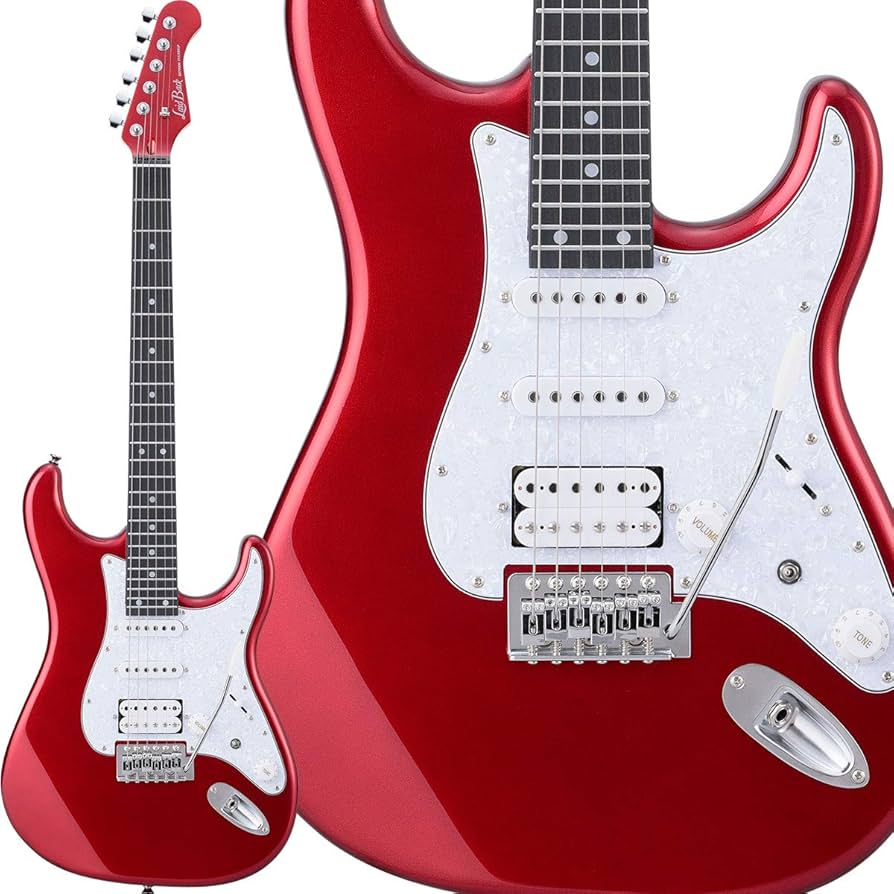 Amazon | LaidBack LST-3HZ Metalic Red Pearl エレキギター ストラト