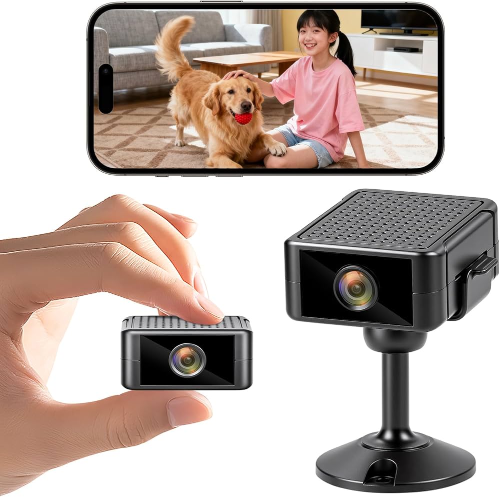 Amazon.co.jp: ZHTNC WiFi 小型カメラ スマホ連動 防犯カメラ 4K