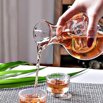 Amazon | Kichvoe 冷 日本酒 グラス デカンタ、 グラス ワイン