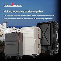 Amazon | アルミニウム合金/フレームタイプ ハードスーツケース LEGEND