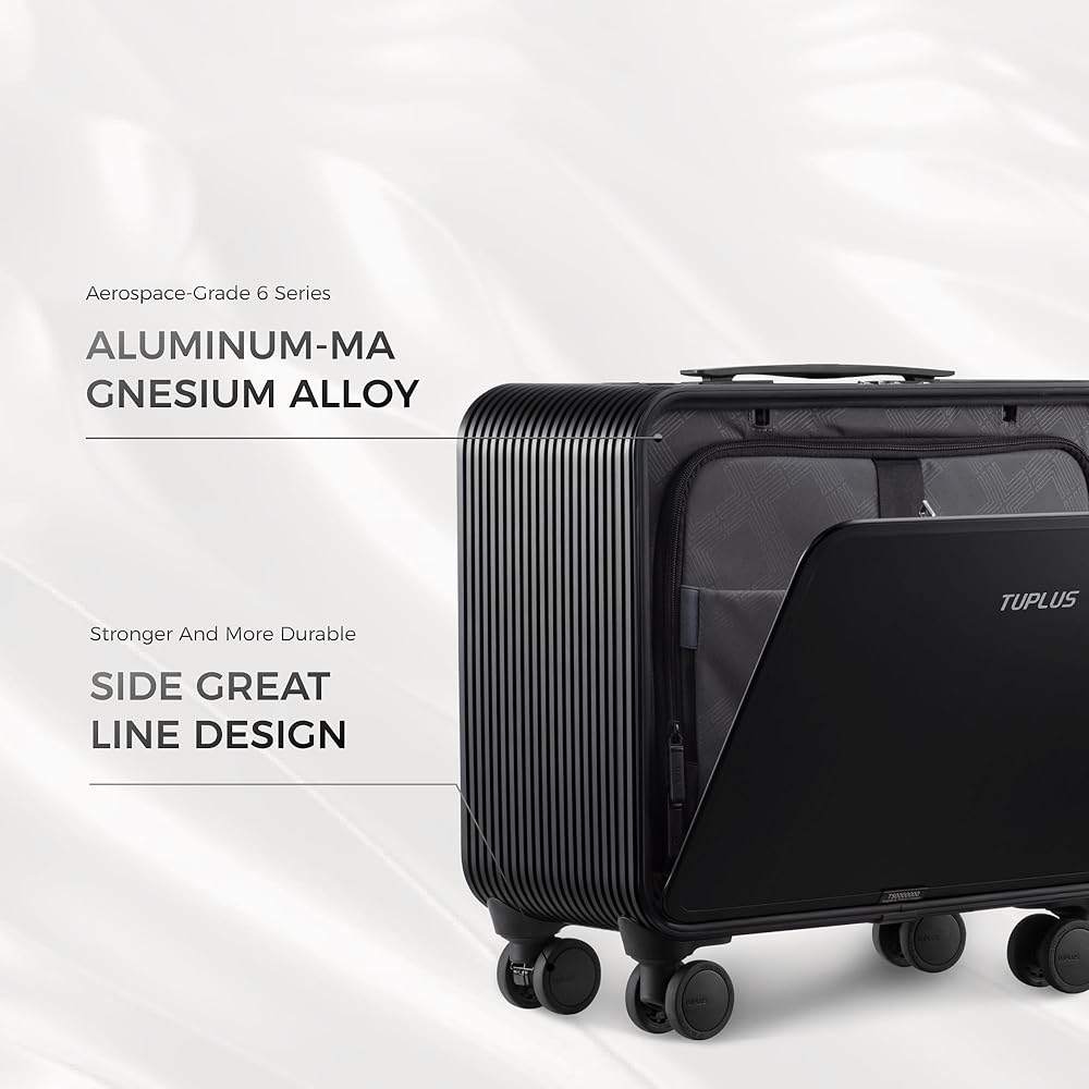 TUPLUS スーツケース キャリーケース ブラウン 33L Amazon | [TUPLUS