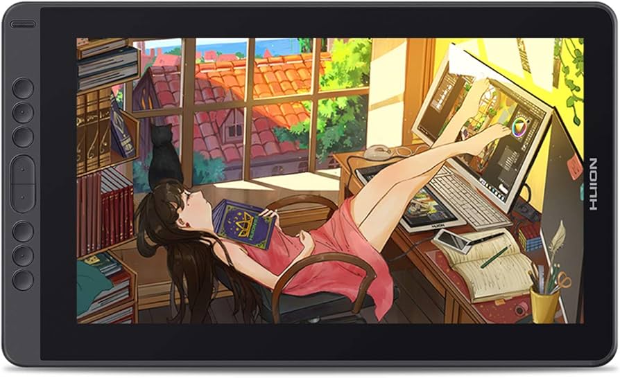 Amazon.co.jp: HUION 液タブ Kamvas 13 初めての液晶ペンタブレット