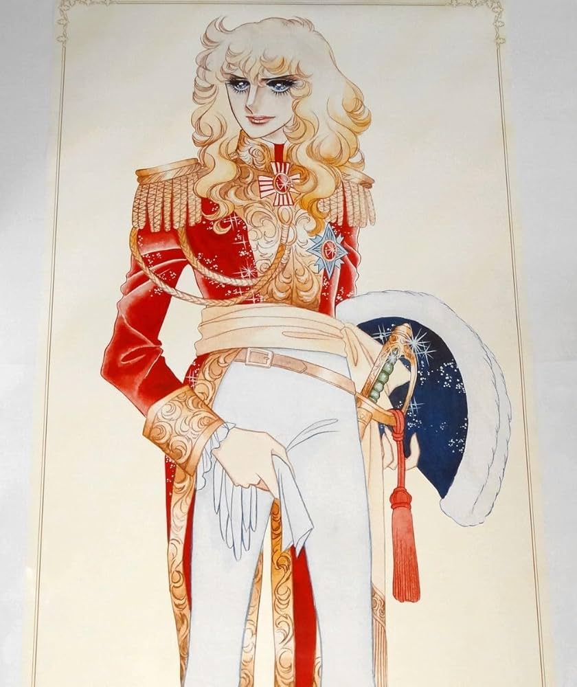 Amazon.co.jp: ベルサイユのばら オスカル等身大ポスター The Rose of