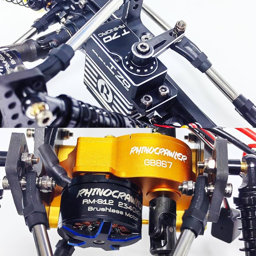 Amazon.com: RHINOESC RhinoRC YUE ONE V2 Sporty Crawler Car with