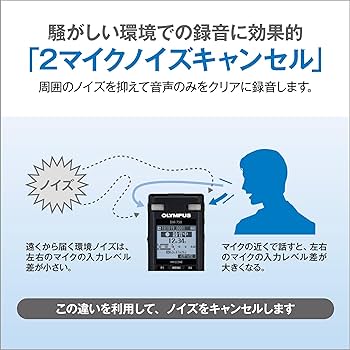 Amazon.co.jp: OLYMPUS ICレコーダー VoiceTrek DM-750 ブラック DM