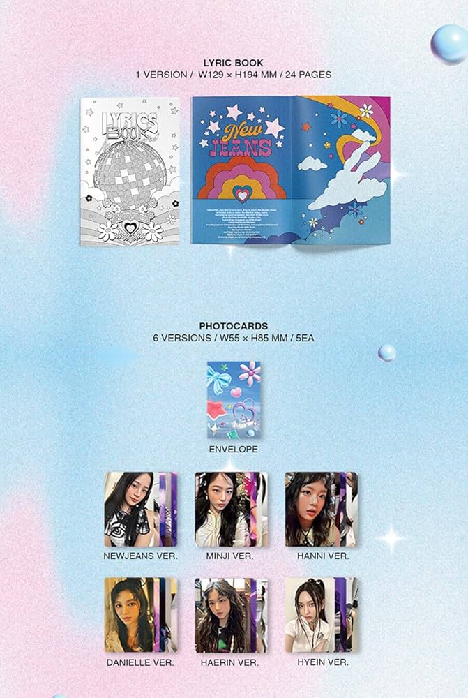 公式】ヘリンnewjeansポップアップ11点セット 公式】ヘリンnewjeans