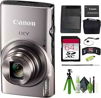 Amazon.com : Canon PowerShot IXY 650 (ELPH 360) HS Compact Digital