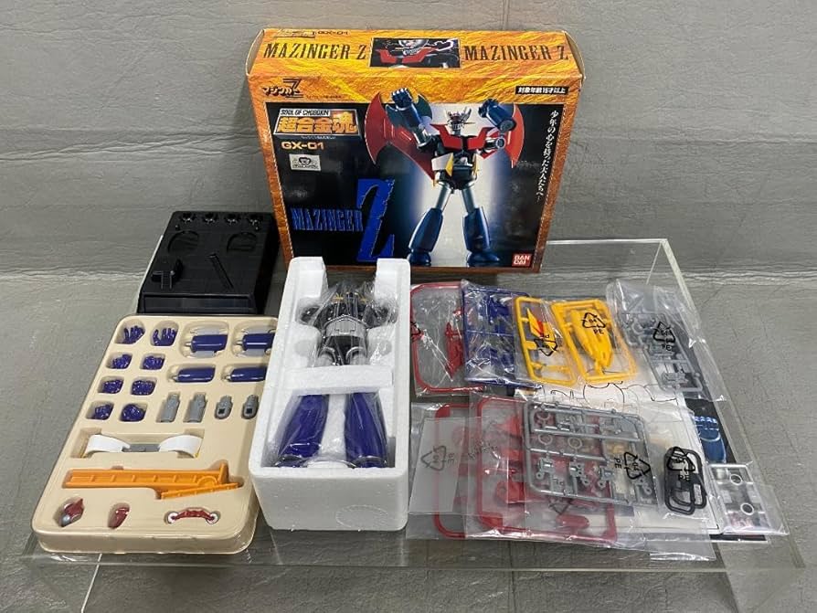 Amazon.co.jp: 超合金魂 マジンガーZ GX-01 一部組み立て歴有り 付属