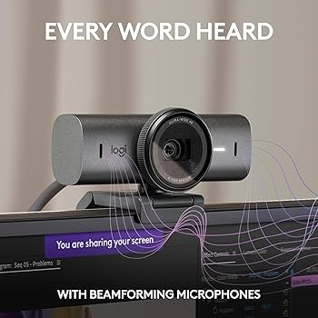 Amazon.com: Logitech MX Brio Ultra HD 4K Collaboration, Streaming