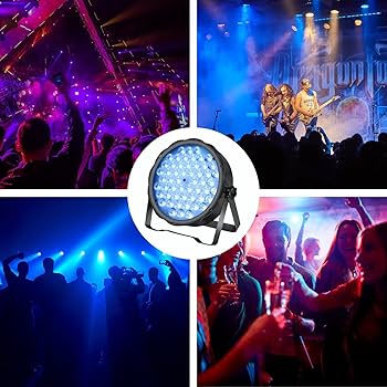Amazon.com: BETOPPER LED Par Lights 54 x 1.5W, RGB Stage Lights