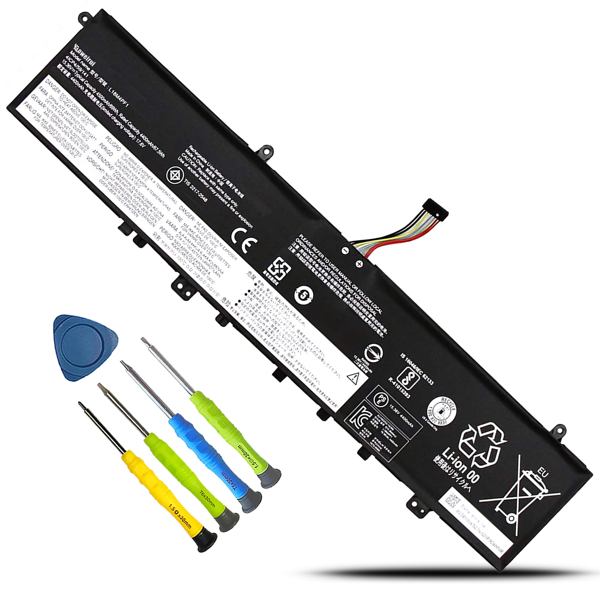 Amazon.com: L18M4PF1 L18D4PF1 69Wh Battery Replacement for Lenovo