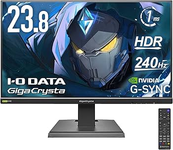 Amazon.co.jp: IODATA ゲーミングモニター 23.8インチ GigaCrysta