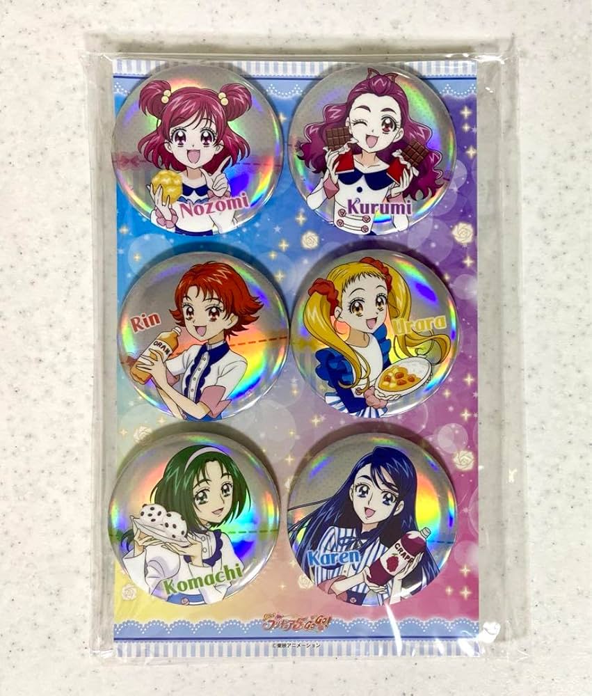 アクリルスタンド+オーロラ缶バッジ / 魔法つかいプリキュア